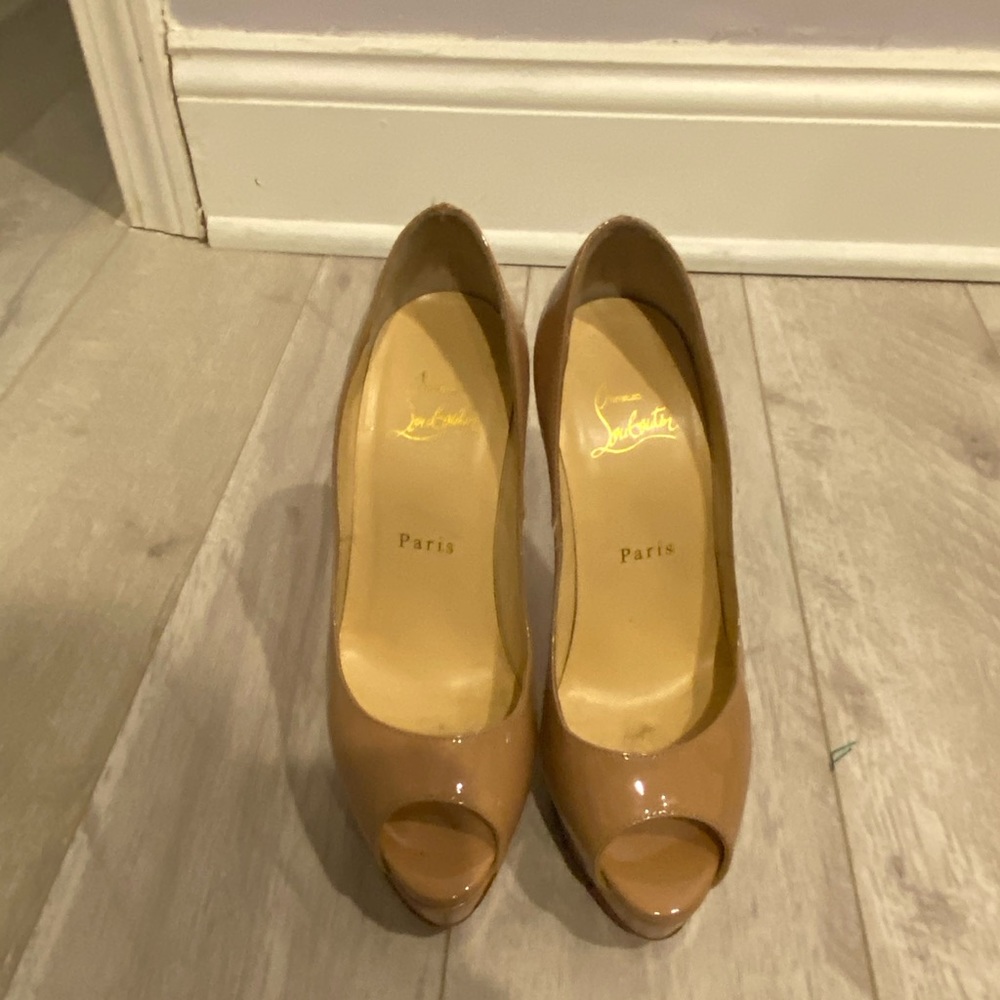 Christian Louboutin size 36 peep toe